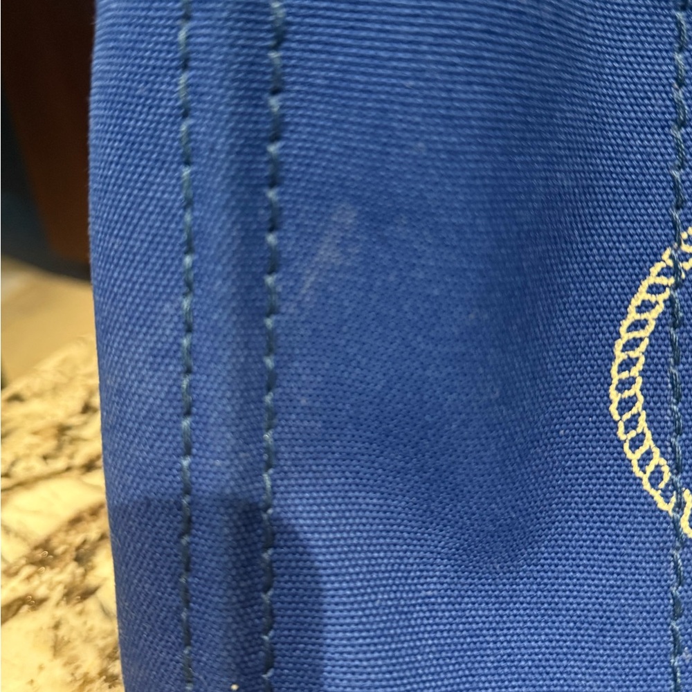 Pristine Prada Canapa Tote in Cobalto (blue) - Picture 3 of 13